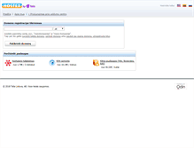 Tablet Screenshot of cp.hostex.lt